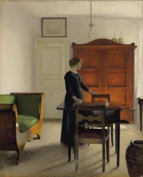 Ida i et interiør, 1897