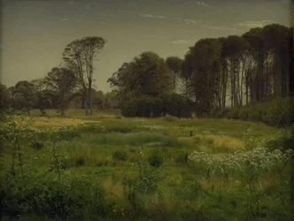 Sommerlandskab. Horneland ved Fåborg