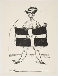 Blad fra "Klingens Kunstnermappe Nr. 2"