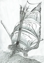 Storm Creators Sibuyan Sea, 2017, (Blæk på papir)
