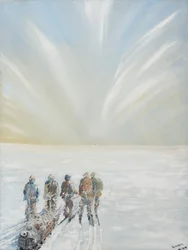 The Black Speck 16. januar 1912, 2012 (Olie on Canvas)