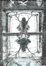 side15, The Castle in the Forest of Findhorn, 2006, (blæk på papir)