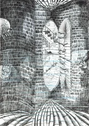side23, The Castle in the Forest of Findhorn, 2006, (blæk på papir)