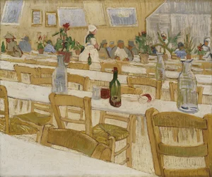 Et Restaurantinteriør, 1887-88