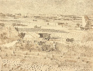 Høst - La Craus slette, 1888