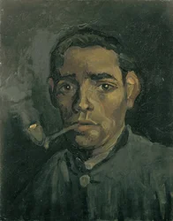 Hoved af en mand, 1884-1885