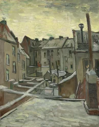 Huse set bagfra