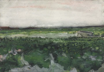 Landskab med trillebør, 1883