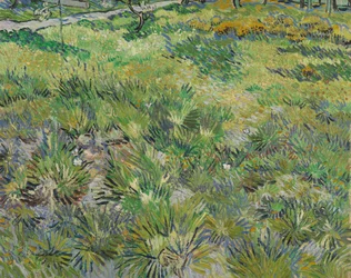 Langt græs med sommerfugle, 1890