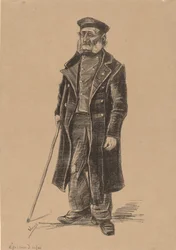 Fattigboere, Stående, 1882.