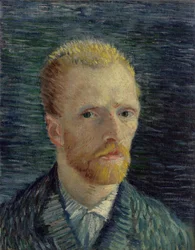Selvportræt af Gogh, Vincent, van (1853-1890). Olie på lærred, størrelse: 42,2x34,5