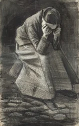 Grædende kvinde, 1883
