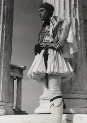 Græsk soldat på Akropolis, Athen, fra 
