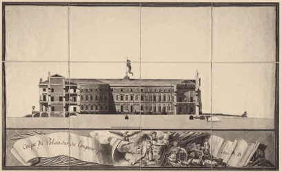 Saint Michaels Castle i Sankt Petersborg, 1797