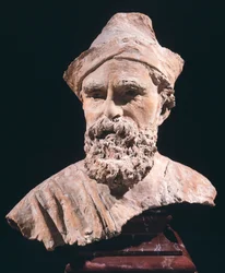 Domenico Morelli af Vincenzo Gemito (1852-1929), buste