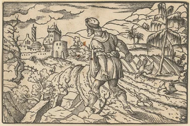 Esajas læber blev renset af en seraf [recto]; Jeremias