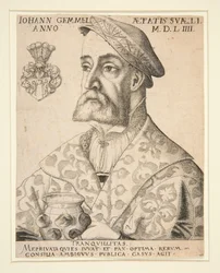 Portræt af Joannes Gemmel