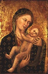 Madonna og barn (panel)