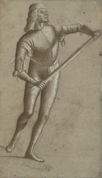 Carpaccio - En gondolier (recto), ca. 1514-1520