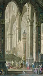 Salomon brænder røgelse før idolerne