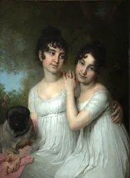 Portræt af grevinder E.A. og A.A. Kurakin, 1802