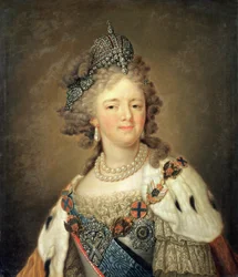 Portræt af kejserinde Maria Fyodorovna (1759-1828)