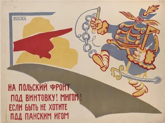 Til den polske front!, 1920.