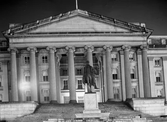 Finansministeriet, Washington om natten
