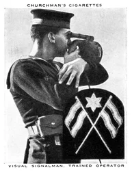 Visual Signalman, uddannet operatør, 1937.
