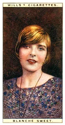 Blanche Sweet 1896-1986, amerikansk skuespillerinde, 1928.