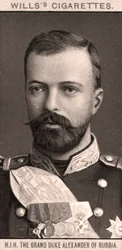 H.I.H Storhertug Alexander af Rusland, 1908.