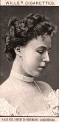 H.R.H, PSS. Ernest af Hohenlohe-Langenbourg, 1908.