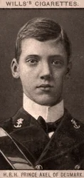H.R.H Prins Axel af Danmark, 1908.