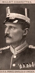 H.R.H Prins Charles af Sverige, 1908.