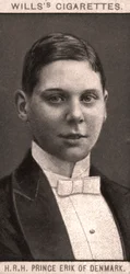 H.R.H Prins Erik af Danmark, 1908.