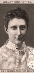 H.R.H Prinsesse Charles af Sverige, 1908.