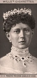 H.R.H. Prinsesse Frederick Charles af Hessen, 1908.