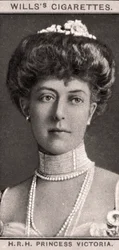 H.R.H Prinsesse Victoria, 1908.