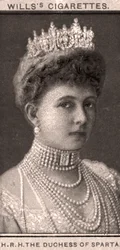 H.R.H. Hertuginden af Sparta, 1908.