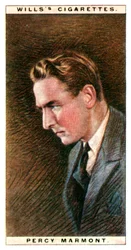 Percy Marmont 1883-1977, engelsk skuespiller, 1928.