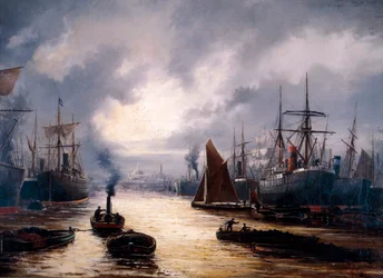 The Pool of London, 1892