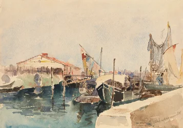Fiskerbåde i Chioggia
