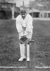 Thomas Russell, Essex cricketspiller, c1899.