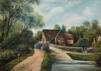 The Dingles, Sarehole, nær Moseley, 1906.