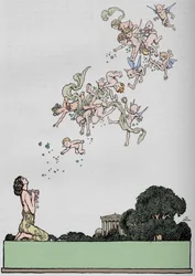 Halv titel til A Midsummer Nights Dream, 1914