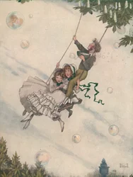 Swing Moves og boblerne flyver opad, c1930