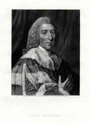 William Pitt, 1. jarl af Chatham, britisk whig-statsmand, 1800-tallet.