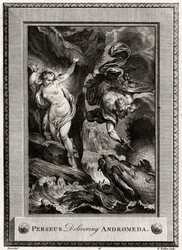 Perseus leverer Andromeda, 1775