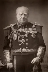 ""Henry Keppel (1809-1904) engelsk admiral og hofmand. (woodburytype)