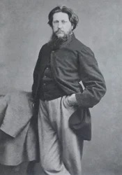 Ford Madox Brown, ca. 1864 (albumen carte-de-visite)